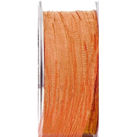 PLISSE' RONDELLE 38MM 15MT GOLD RED